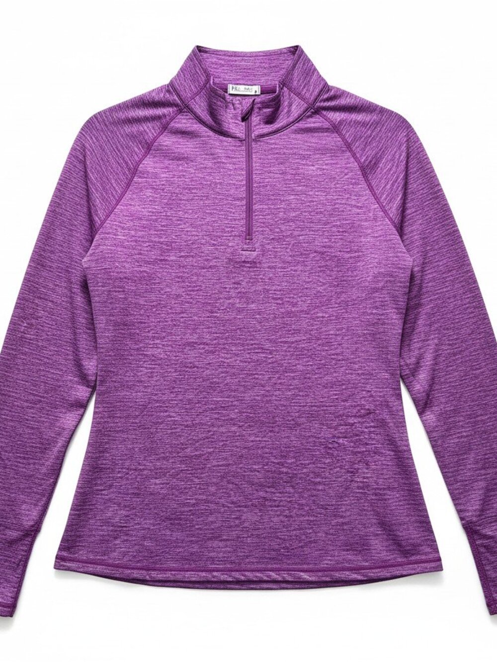 2/$24 💥🆕 ELESOL Purple LS Athletic Workout Pullover Blouse | Size Med | 2796